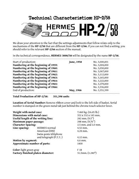 hermes 3000 service manual.